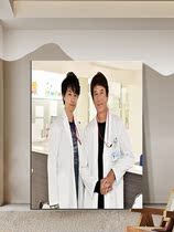 Ding pointed doctor 2017 2017 background wall floor decoration painting 263