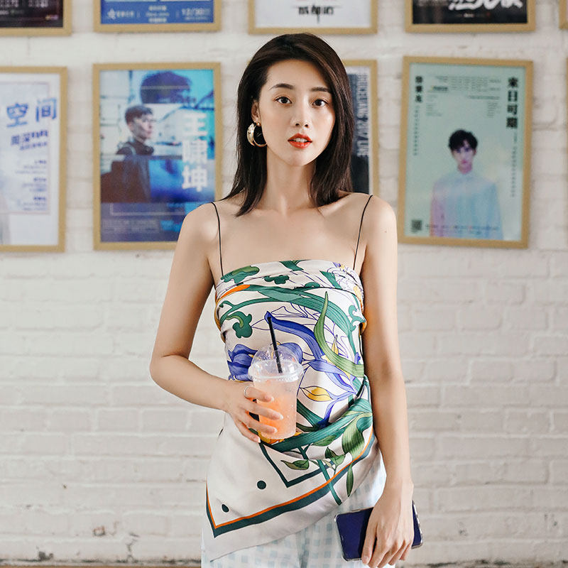 斜纹绸大方巾蜀江锦院女送妈妈丝巾 蜀江锦院围巾/丝巾/披肩