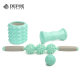 Defoe thorn ball massage stick muscle relaxation foam shaft foot massage roller plantar fascia ball fitness set