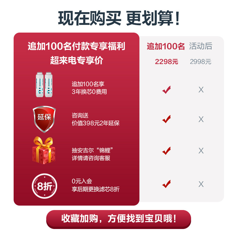 安吉尔官方旗舰店家用厨房ro净水器 安吉尔净水器