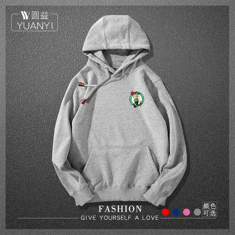 nba定制湖人队雄鹿公牛情侣卫衣 圆益卫衣