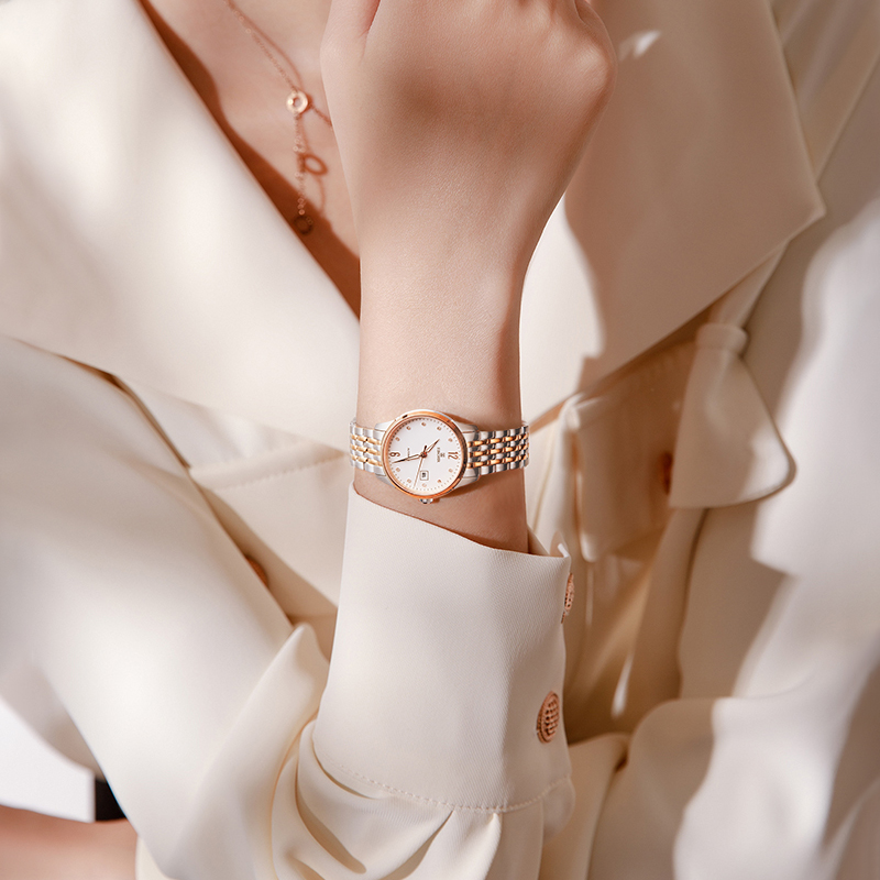 依波表正品全自动小巧小表盘机械表 依波国产腕表