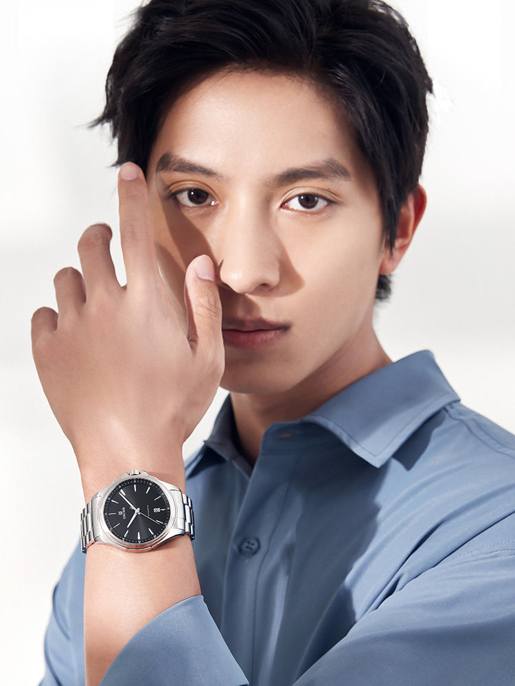 依波2021新款名牌手表男士品牌机械表男式正品防水官方旗舰店5127