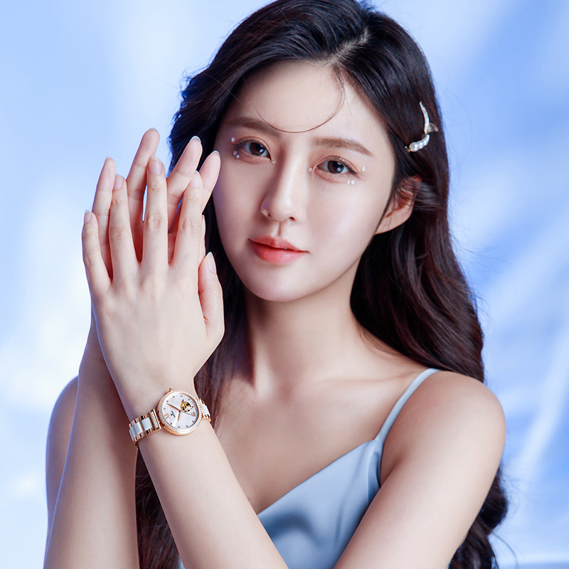 依波夏季轻奢小众正品全自动机械表 依波国产腕表