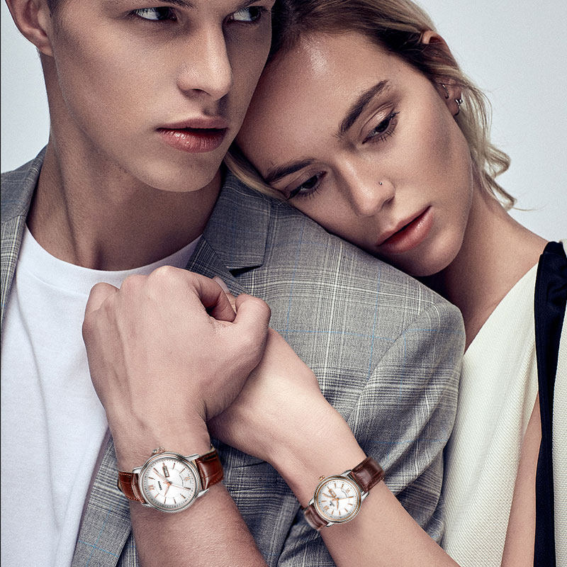 【专柜同款】依波表自动男士机械表 依波国产腕表