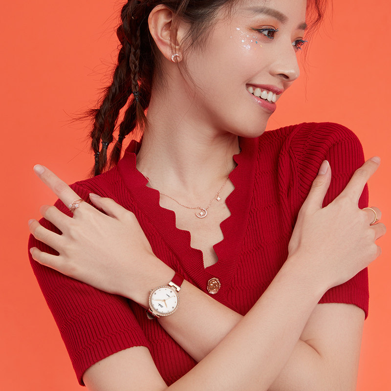 EBOHR依波表手表女卡纳系列石英表官方品牌简约气质时尚女表5141