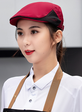 夏季男女京诚德业贝雷帽