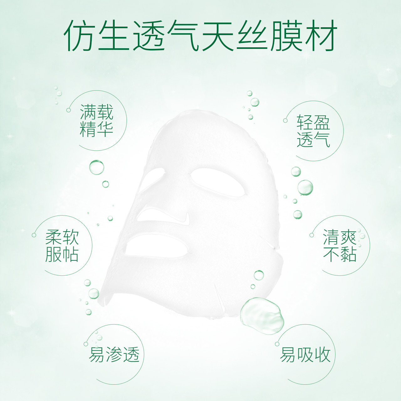 膜法世家官方旗舰店膜法世家安瓶精华双效细致毛孔套盒7片面膜贴7支精华液补水保湿3