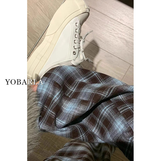 Decorate the legs, versatile slim casual pants