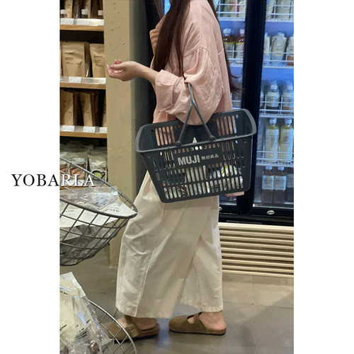 白色冰丝山本裤女夏季薄款大码胖mm宽松显瘦梨形身材阔腿休闲裤子 - 图1