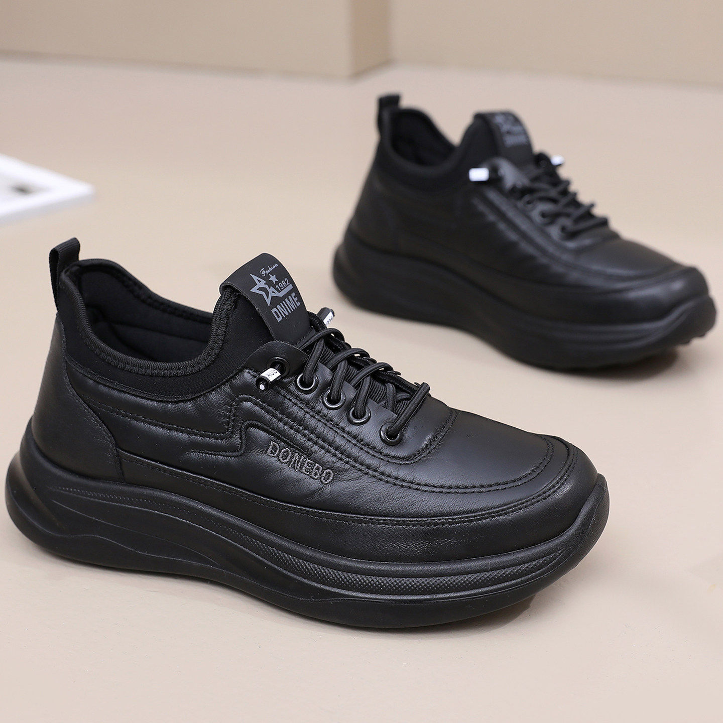 春秋季老北京布鞋男鞋一脚蹬透气男士休闲鞋中老年防滑爸爸运动鞋,淘宝优惠券,粉丝福利购,淘宝优惠卷