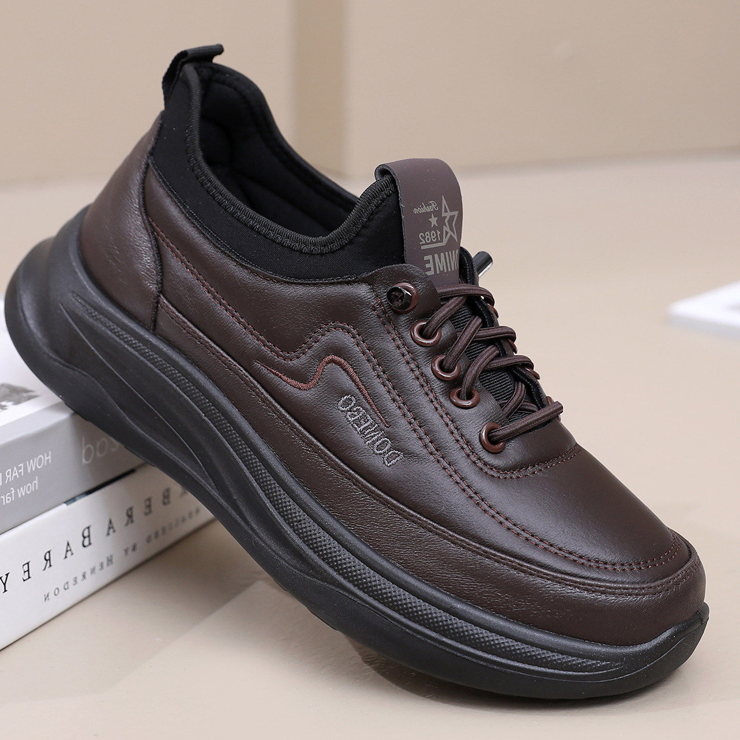 春秋季老北京布鞋男鞋一脚蹬透气男士休闲鞋中老年防滑爸爸运动鞋,淘宝优惠券,粉丝福利购,淘宝优惠卷