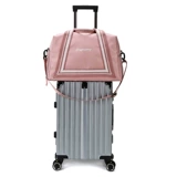 Вместительная и большая сумка для путешествий, сумка через плечо, туфли, спортивная сумка, в корейском стиле