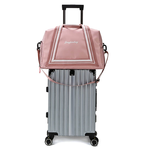 Вместительная и большая сумка для путешествий, сумка через плечо, туфли, спортивная сумка, в корейском стиле