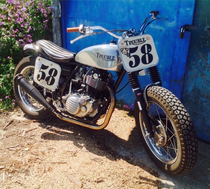 复古机车改装VMX scrambler tracker 复古攀爬越野铝合金号码牌 - 图2