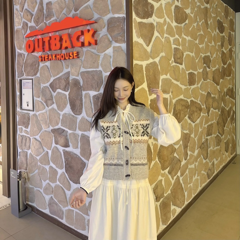 【小恩推荐】不退换全韩 DEPOUND 韩代25秋 裙 DP2599SK006M 5J25 - 图0