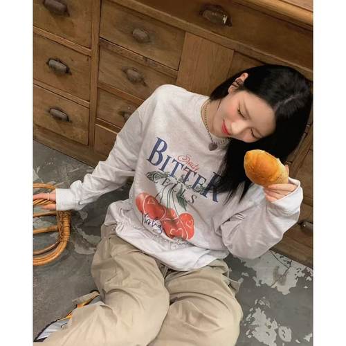 不退换全韩百货BITTERCELLS韩国代购25秋休闲T恤 B256TS03 5I13 - 图0