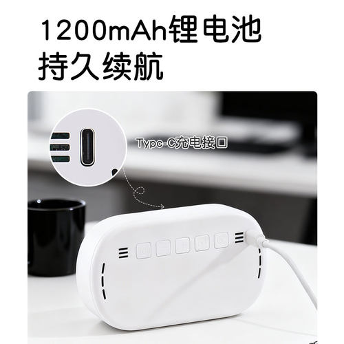 齐心闹钟学生专用起床神器强力叫醒儿童电子闹钟初高中生专用新款 - 图3