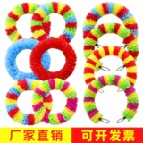 Церемония открытия игр с цветочным кольцом твердого круга