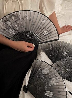 【限购99单】新中式古风折叠竹扇