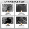 Toilet brush with no dead ends, household wall-mounted toilet brush, 2025 new cleaning artifact, long-handled toilet brush