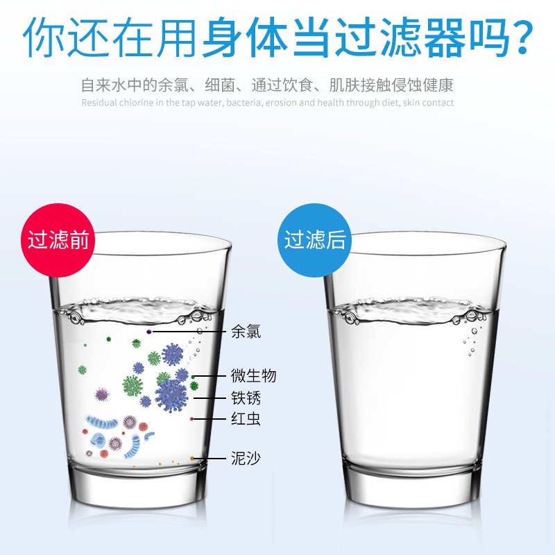 厨房水龙头过滤器嘴防溅头家用简易 朋意过滤器/净水器