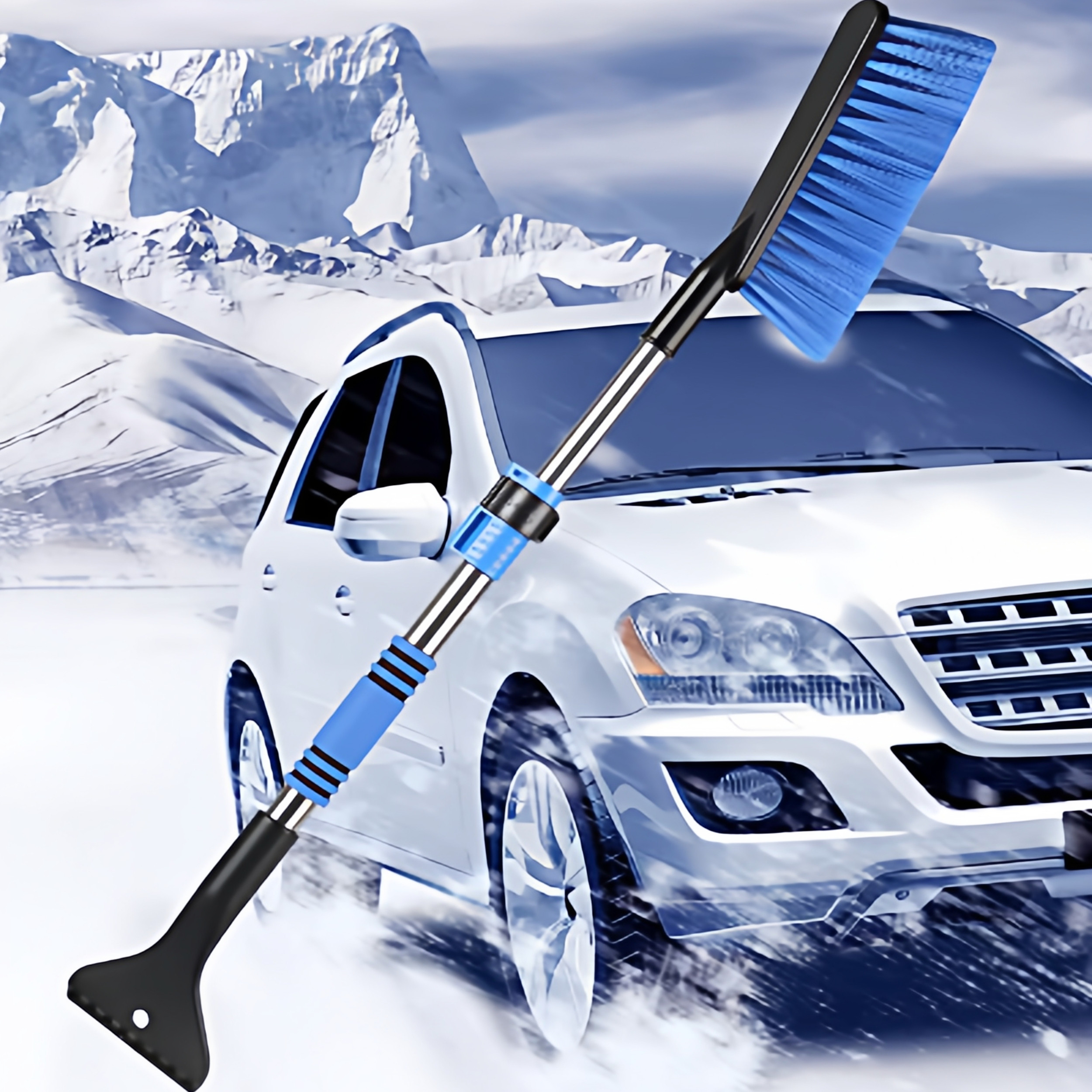 2025新升级汽车除雪铲车载扫雪刷车用清雪工具不伤车漆双杆长柄塑,淘宝优惠券,粉丝福利购,淘宝优惠卷