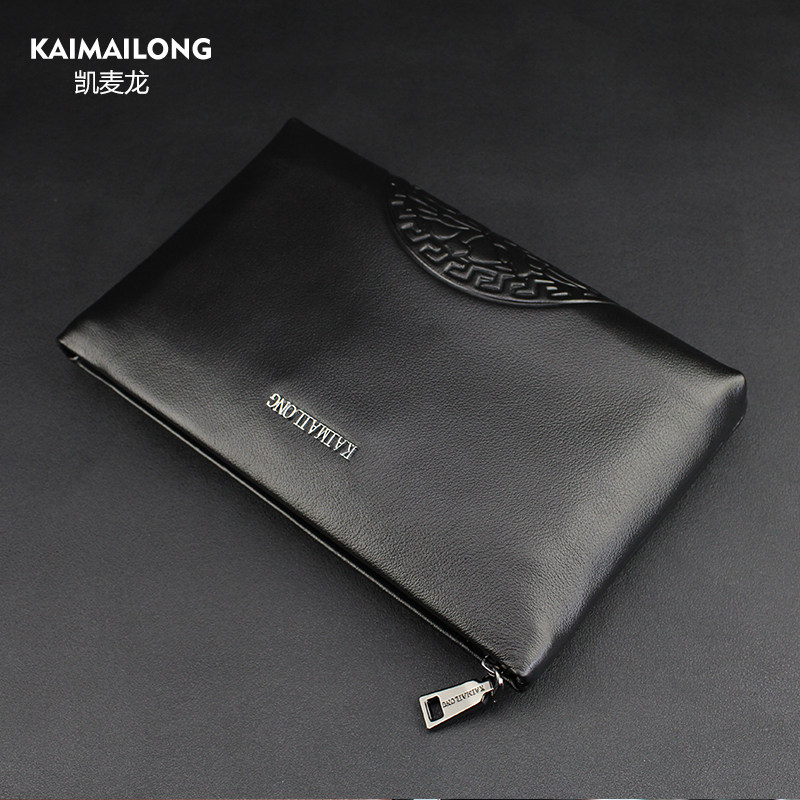 凯麦龙男士真皮休闲手抓包潮男包 凯麦龙箱包男士包袋