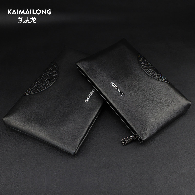 凯麦龙男士真皮休闲手抓包潮男包 凯麦龙箱包男士包袋