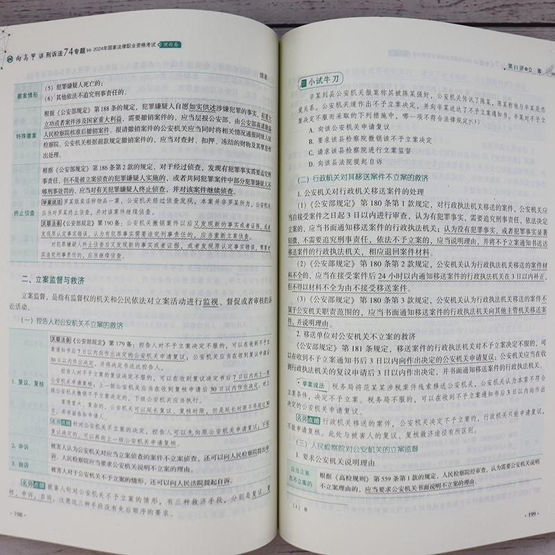 厚大法考2024向高甲讲刑诉法 理论卷+真题卷 资料司法考试教材法律资格职业考试客观题张翔民法罗翔刑法鄢梦萱商经法 - 图3