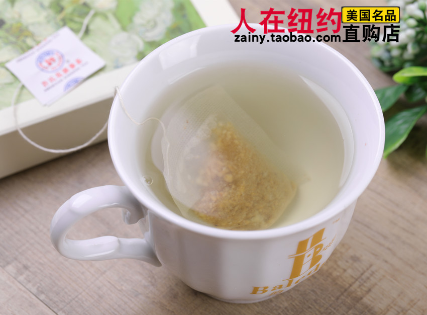 送礼佳品 美国代购许氏美国花旗参茶西洋参茶包2克x60茶包买2包邮 - 图3