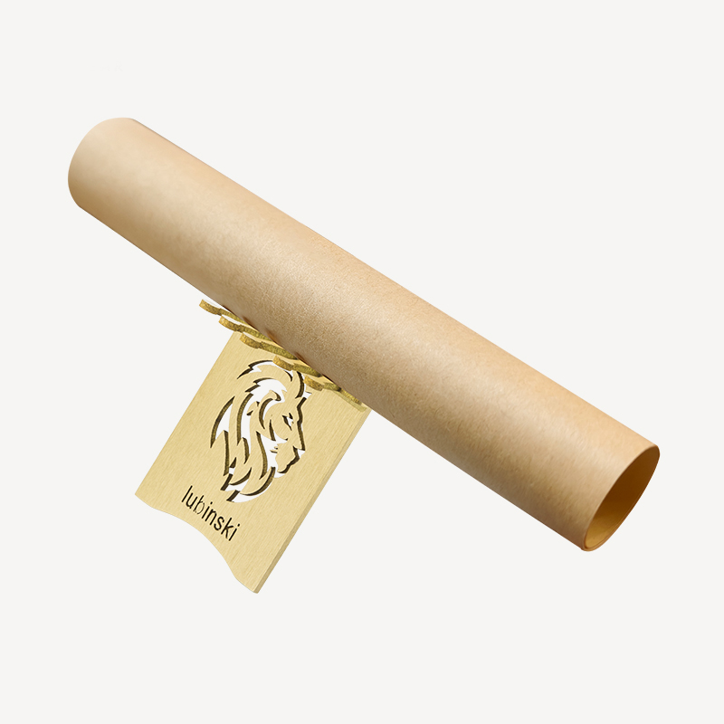 Lubinski鲁宾斯基便携雪茄架 纯铜镂空雕刻雪茄托 外出携带送皮套 - 图1