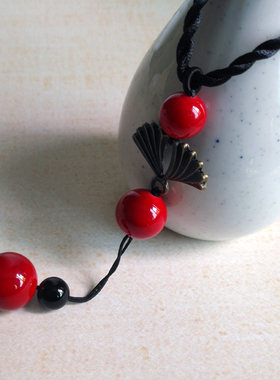 长款复古民族风挂饰百搭毛衣链