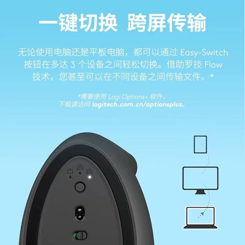 Logitech Lift wireless mouse ergonomic series