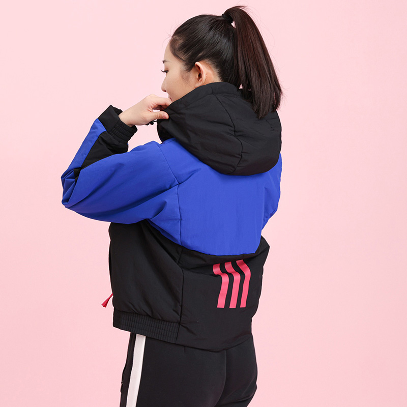 Adidas阿迪达斯新款棉服女装户外运动上衣休闲棉衣棉外套FT2555