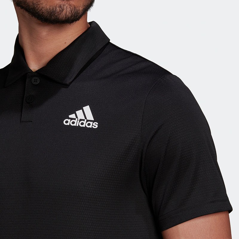 Adidas阿迪达斯短袖男2022夏季新款运动服休闲翻领POLO衫HC2716 - 图2