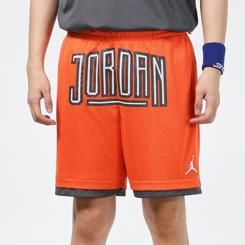 Nike耐克男裤2022新款JORDAN运动裤篮球训练透气短裤男DA7207-803-图0
