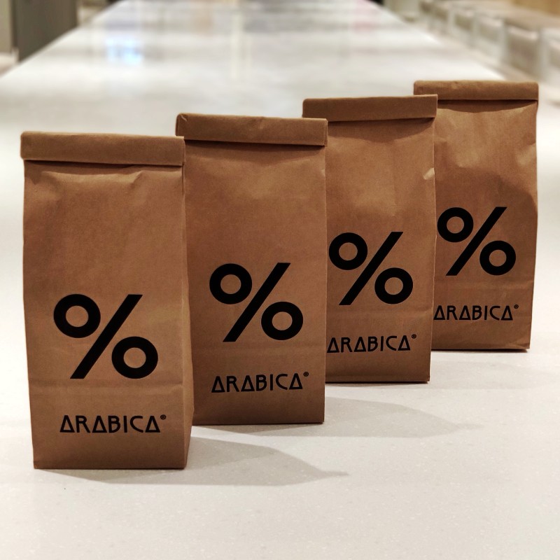 包邮现货arabica%阿拉比卡咖啡豆blend综合豆拼配豆200克可磨粉 - 图0