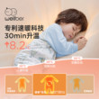 威尔贝鲁婴儿睡袋春秋冬款恒温宝宝睡袋分腿儿童防踢被子四季通用
