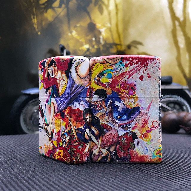 Zippo Lighter Original Authentic Blue Ice One Piece Lu Fei Soron Black Ice Purple Genuine Men S