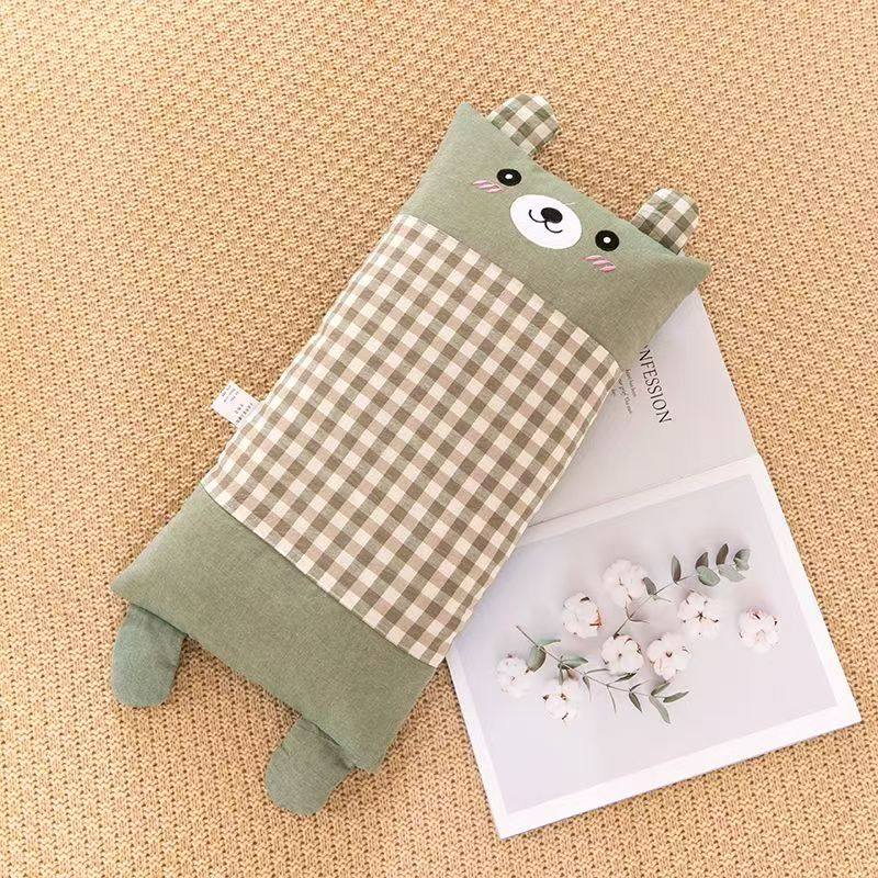 全棉婴儿定型颈椎枕宝宝枕儿童卡通枕水洗棉荞麦壳幼儿枕套可拆洗,淘宝优惠券,粉丝福利购,淘宝优惠卷