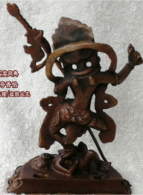 3寸金刚亥母尼泊尔纯铜小佛像