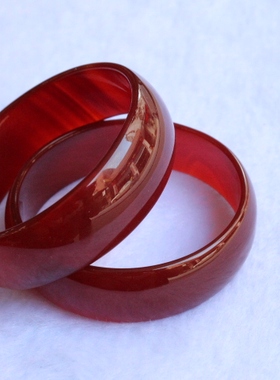 天然红色玛瑙玉髓儿童手环包邮