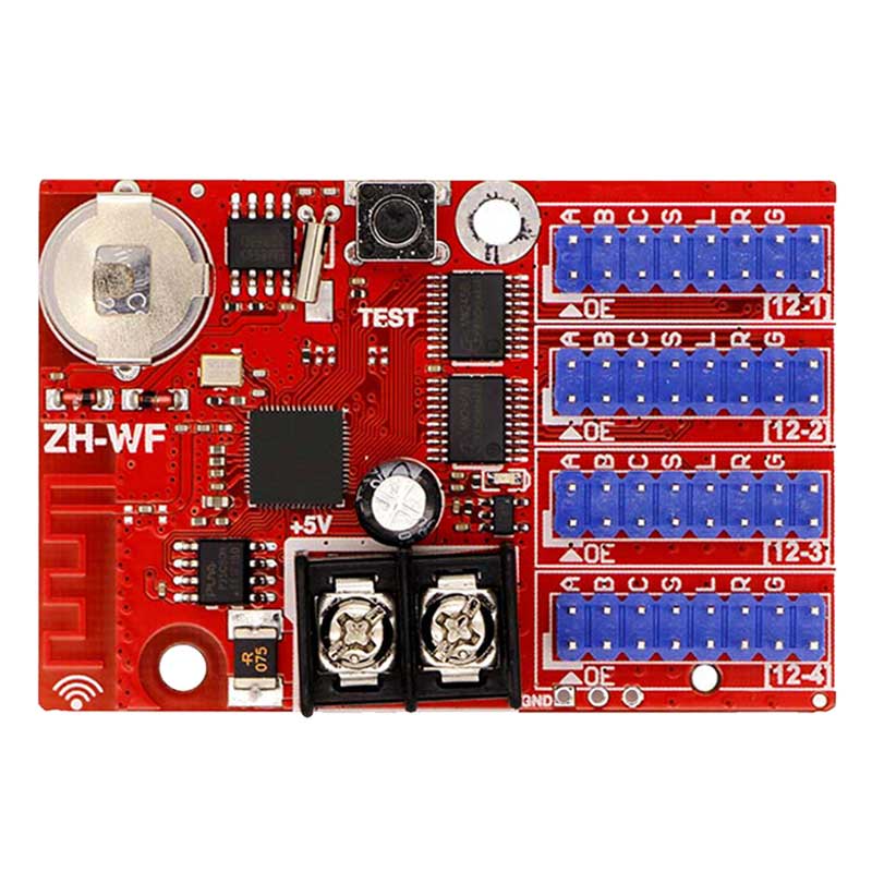 中航控制卡ZH-WF无线手机WIFI LED广告走字显示屏系统主板包邮 - 图3