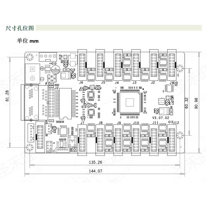 中航全彩接收卡ZH-T12 T8 LED显示屏同异步系统卡CR75-12 配件 - 图2