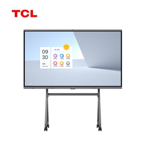 TCL智能会议平板IFP86V66N触摸交互式电子白板内置麦克风摄像头视频会议触屏系列86英寸触控智慧视频一体机