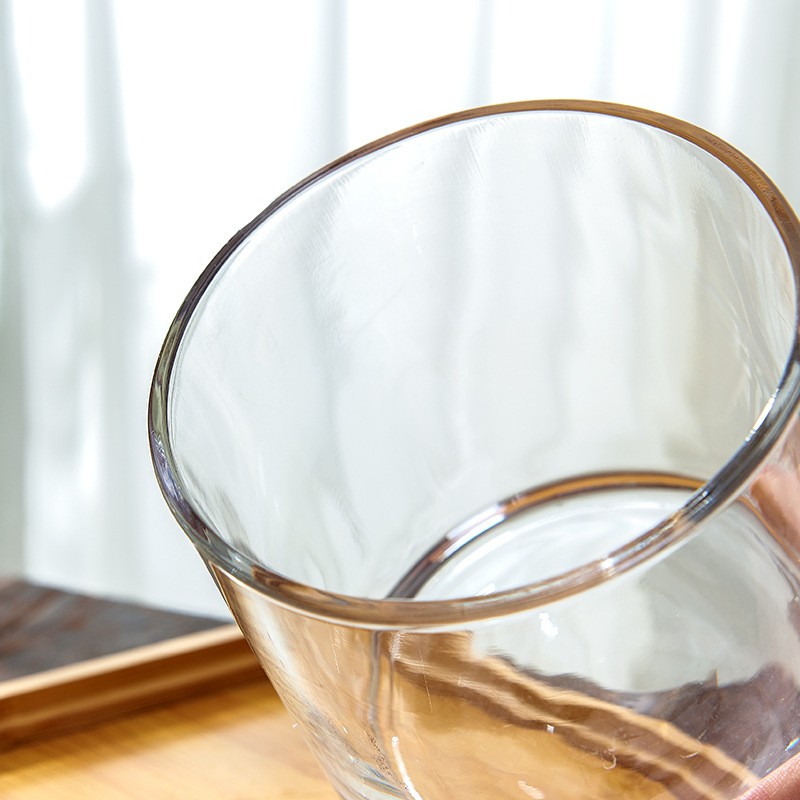 水培器皿方缸玻璃花盆水养植物瓶透明花器绿萝白掌花瓶正方形鱼缸