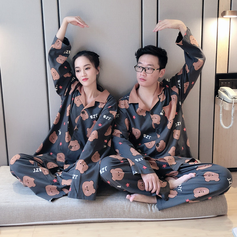 情侣ins潮网红爆款大码200斤睡衣 贝慕雪睡衣/家居服套装