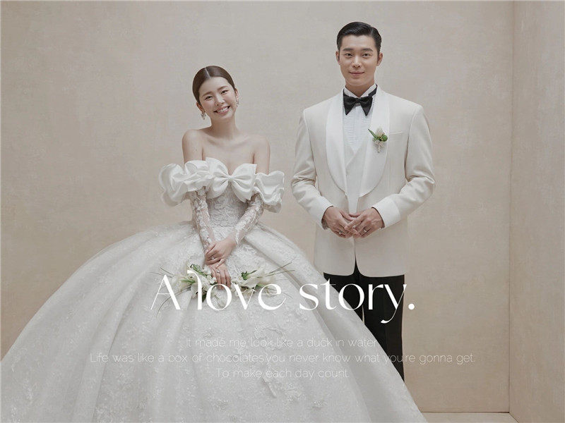 影楼主题新款展会白色法式复古婚纱 耳夲婚纱