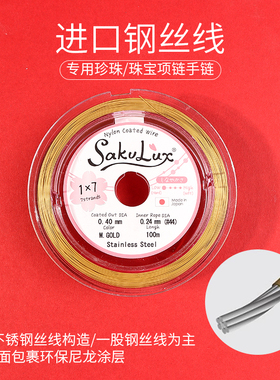 穿珍珠专用diy手工材料包线扣头